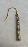 Bling Dangle Earring - Gold