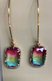 Multi Color Crystal Earring - FE-25